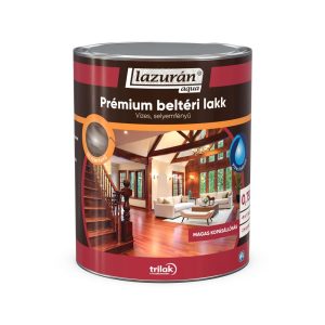 Trilak Lazurán Aqua prémium selyemfényű beltéri lakk - 0,75 l