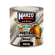 Harzo Metál Glazúrfesték - beige - 250 ml