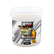 Harzo Metál Glazúrfesték - silver - 100 ml
