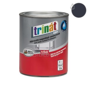 Trilak Trinát Aqua időjárásálló magasfényű zománcfesték 202 - grafit - 1 l