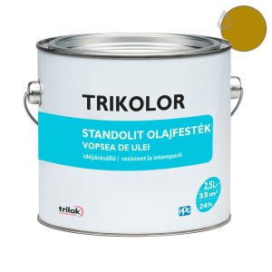 Trilak Trikolor Standolit 450 olajfesték - okkersárga - 2,5 l