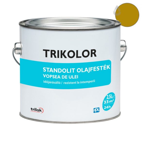 Trilak Trikolor Standolit 450 olajfesték - okkersárga - 2,5 l