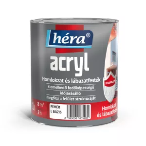 Trilak Héra Acryl homlokzat- és lábazatfesték - fehér - 1 l