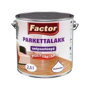 Factor parkettalakk selyemfényű színtelen - 2,5l