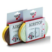   Schuller Airstop tömítőszalag - gumi, 1-3,5 mm résmérethez - E profil - barna - 6 m