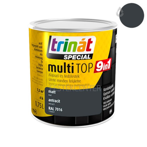 Trilak Trinát Speicál Multi Top 9:1 - antaracit - RAL 7016 - 0,75 l