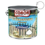 Coror Klórkaucsuk bevonat - fehér - 2,5 l