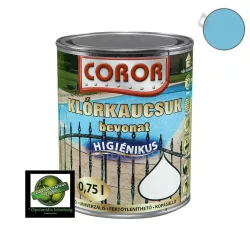   Coror Klórkaucsuk bevonat - bakteriosztatikus - kék - 0,75 l