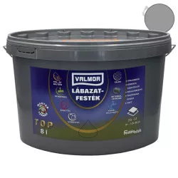 Valmor lábazatfesték - szürke - 8 l
