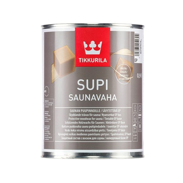 Tikkurila Supi szauna wax - 0,9 L