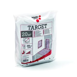 Schuller Target S80 LDPE újrahasznosított takarófólia - színtelen - 4x5 m