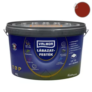 Valmor lábazatfesték - vörös - 4 l