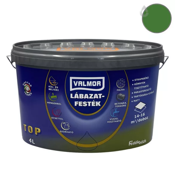 Valmor lábazatfesték - zöld - 4 l