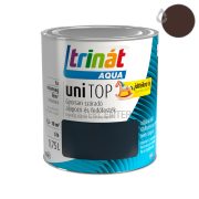   Trilak Trinát Aqua Unitop selyemfényű zománcfesték - RAL 8017 - csokoládébarna - 0,75 l