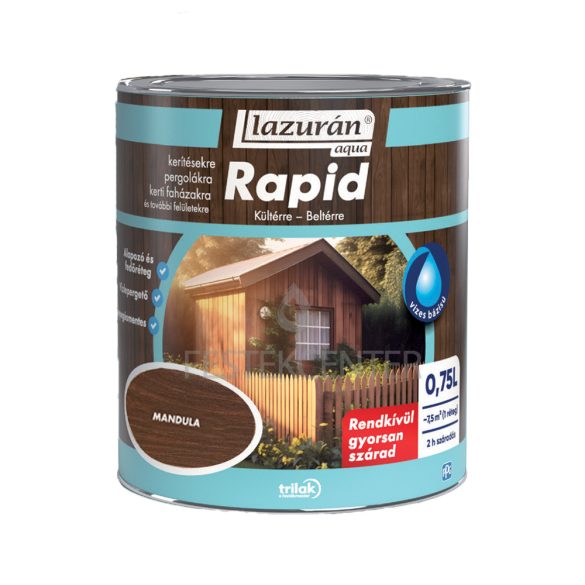 Trilak Lazurán Aqua Rapid - mandula - 0,75 l