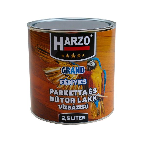Harzo Parkettalakk - fényes - 2,5 l