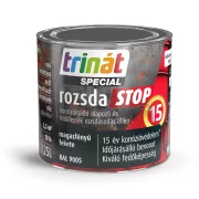   Trinát Special rozsdaSTOP magasfényű fémfesték - RAL 9005 - fekete - 0,25 l