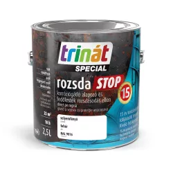   Trinát Special rozsdaSTOP selyemfényű fémfesték - RAL 9016 fehér - 2,5 l