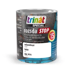   Trinát Special rozsdaSTOP selyemfényű fémfesték - RAL 9016 fehér - 0,75 l