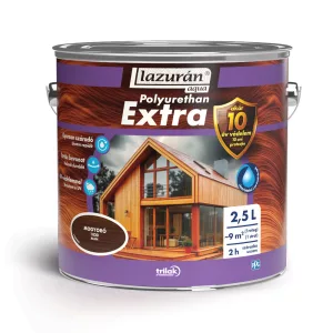 Lazurán Aqua Polyurethan Extra - mogyoró - 1820 - 2,5 L