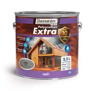 Lazurán Aqua Polyurethan Extra - szürke - 2300 - 2,5 L