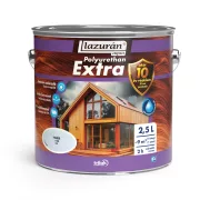 Lazurán Aqua Polyurethan Extra - fehér - 1150 - 2,5 L