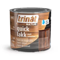 Trilak Trinát Natur Quick matt beltéri lakk - 0,25 l