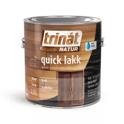 Trilak Trinát Natur Quick matt beltéri lakk - 2,5 l