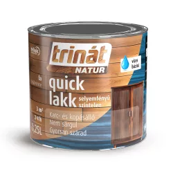   Trilak Trinát Natur Quick selyemfényű beltéri lakk - 0,25 l