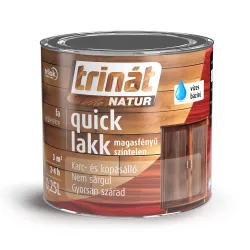   Trilak Trinát Natur Quick magasfényű beltéri lakk - 0,25 l
