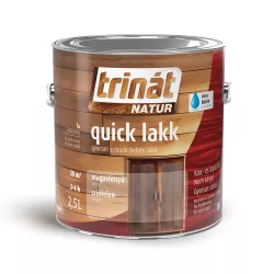   Trilak Trinát Natur Quick magasfényű beltéri lakk - 2,5 l