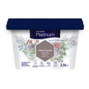   Poli-Farbe Platinum F60 egyrétegű beltéri falfesték - fekete tulipán - 2,5 l