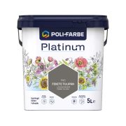   Poli-Farbe Platinum F60 egyrétegű beltéri falfesték - fekete tulipán - 5 l