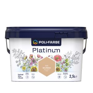 Poli-Farbe Platinum B30 egyrétegű beltéri falfesték - beléndek - 2,5 l