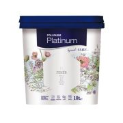   Poli-Farbe Platinum F1 egyrétegű beltéri falfesték - fehér - 10 l