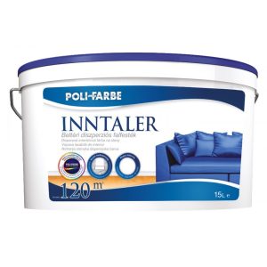 Poli-Farbe Inntaler beltéri falfesték (ovális) - fehér - 15 l