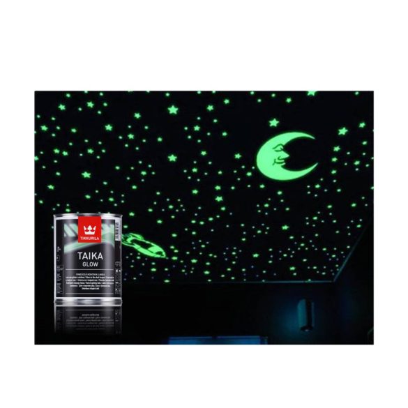 Tikkurila Taika Glow - sötétben világító lakk - 1 l