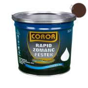 Coror Rapid Zománcfesték - csokoládébarna - 2,5 l