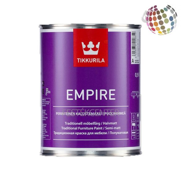 Tikkurila Empire A - alkid bútorfesték - 0,9 l