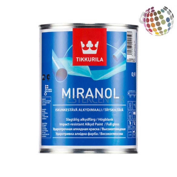 Tikkurila Miranol A - alkid zománcfesték - 0,9 l