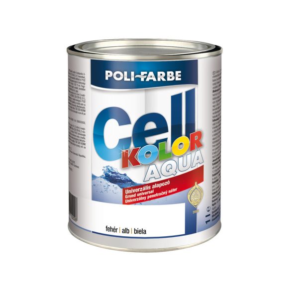 Poli-Farbe CellKolor Aqua univerzális alapozó - fehér - 1 l