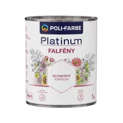 Poli-Farbe Platinum falfény - színtelen - 1 l