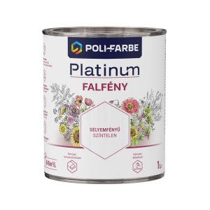 Poli-Farbe Platinum falfény - színtelen - 1 l