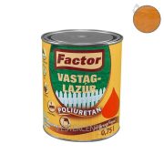 Factor selyemfényű vastaglazúr - aranytölgy - 0,75 l