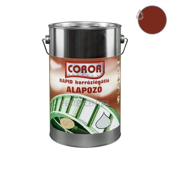 Coror Rapid Korróziógátló alapozó - vörös - 4,5 l