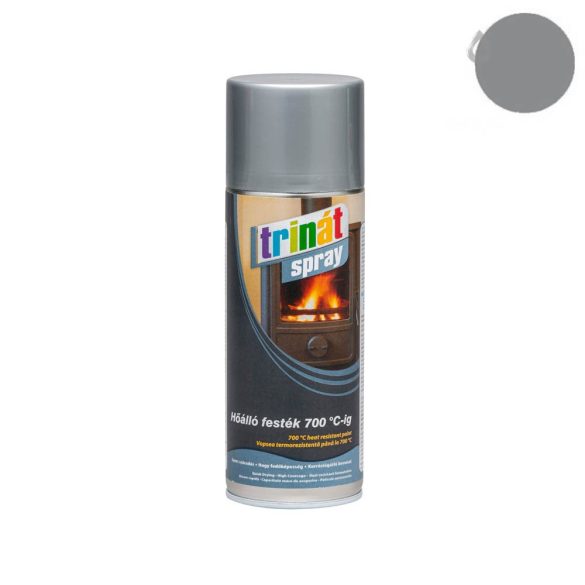 Trilak Trinát hőálló festékspray - ezüst - 400 ml