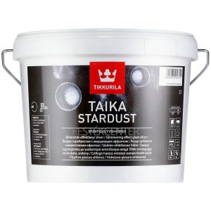 Tikkurila Taika Stardust - Csillám hatású falfény - ezüst - 3 l