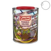 Factor Pergola kültéri fafesték  -  fehér - 10 l