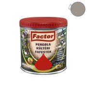 Factor Pergola kültéri fafesték - ezüstnyír - 0,75 l