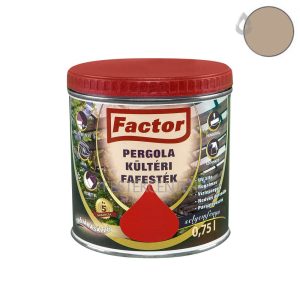 Factor Pergola kültéri fafesték - berkenye - 0,75 l